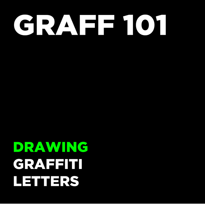 How to draw graffiti letters. Graff 101