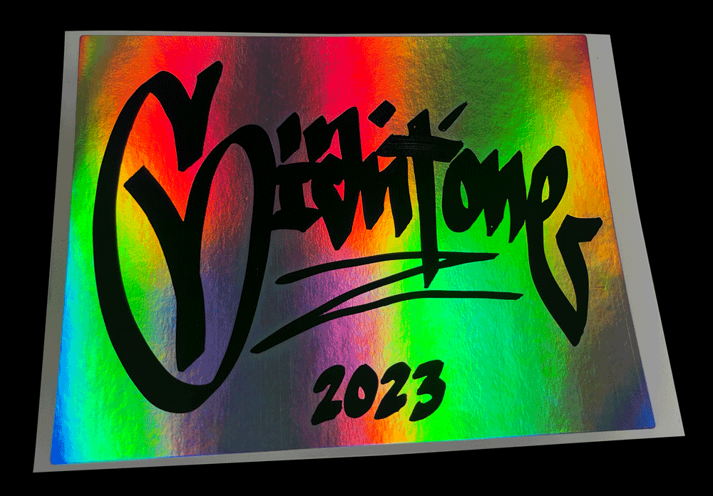 Jumbo Holographic Blanks