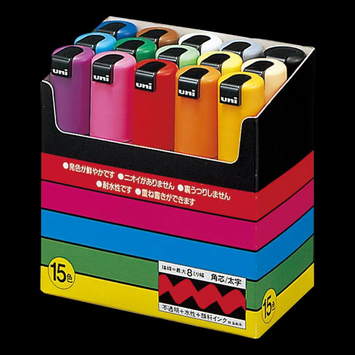 Uni-Posca PC-8K - 15 Pack