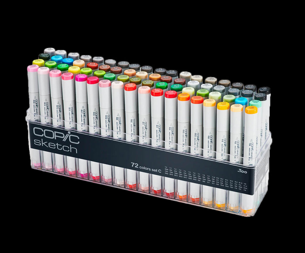 Copic Sketch 72 colors set C — Blankslaps