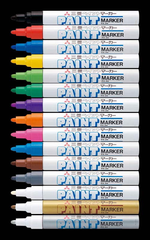 UNI PX-20 Paint Marker YELLOW (Box of 12)